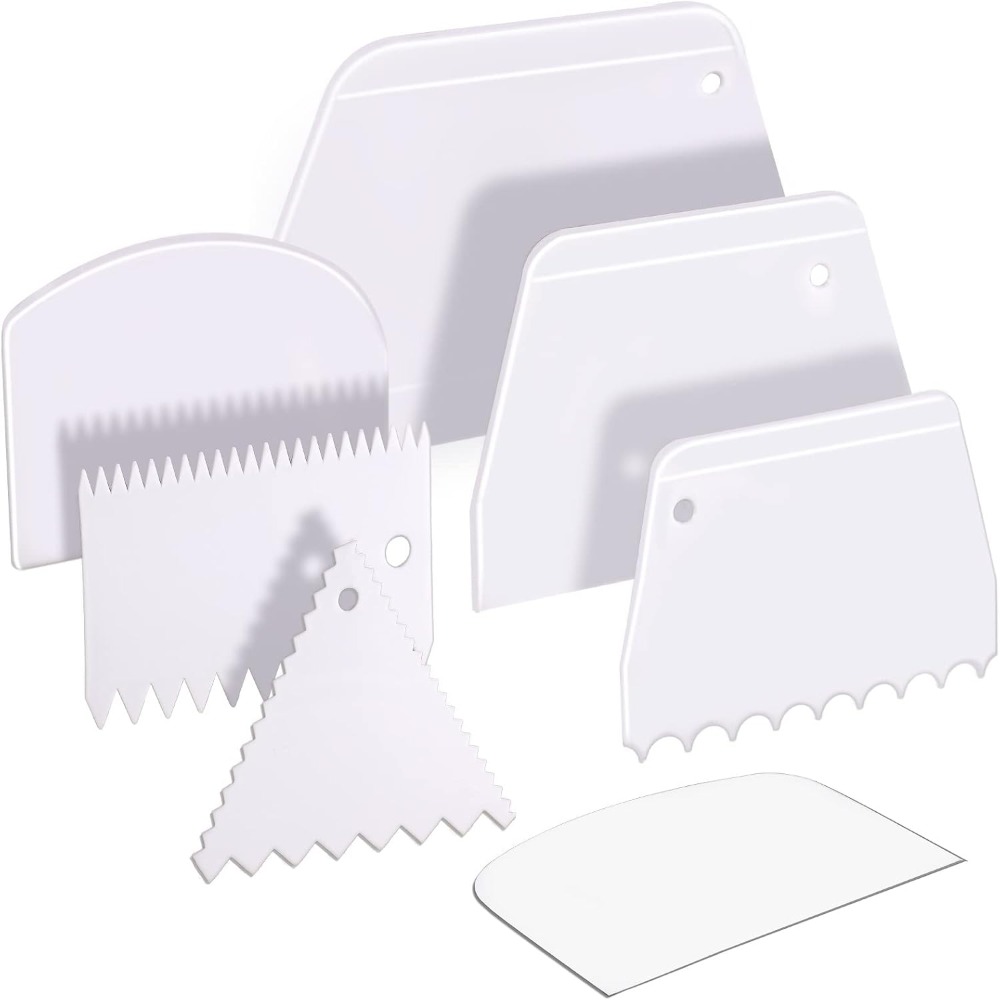 Kitchen Baking Utensil - 7 Pcs Set Pengikis dan Penghalus