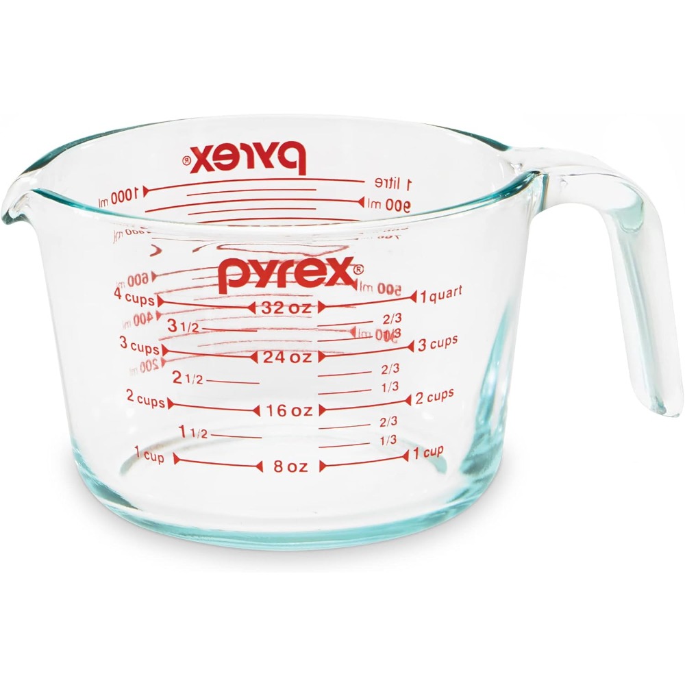 Kitchen Baking Essentials - Gelas Ukur 4 Cup untuk Memanggang,