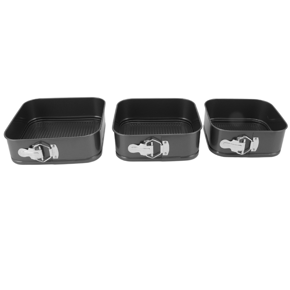 Springform Pan Set - 3pcs Loyang Kue Springform Baja Karbon