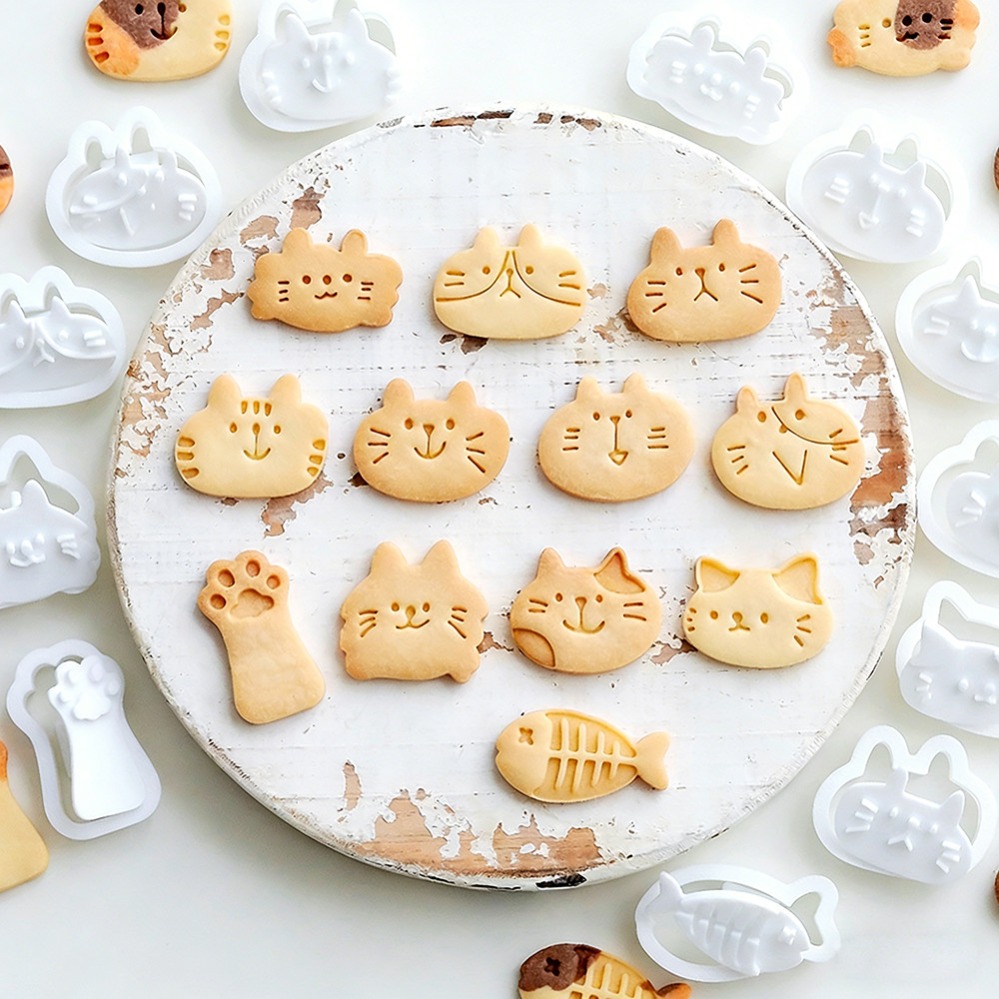 Kitchen Equipment For Baking - Cetakan Kue Kucing Lucu DIY, Alat