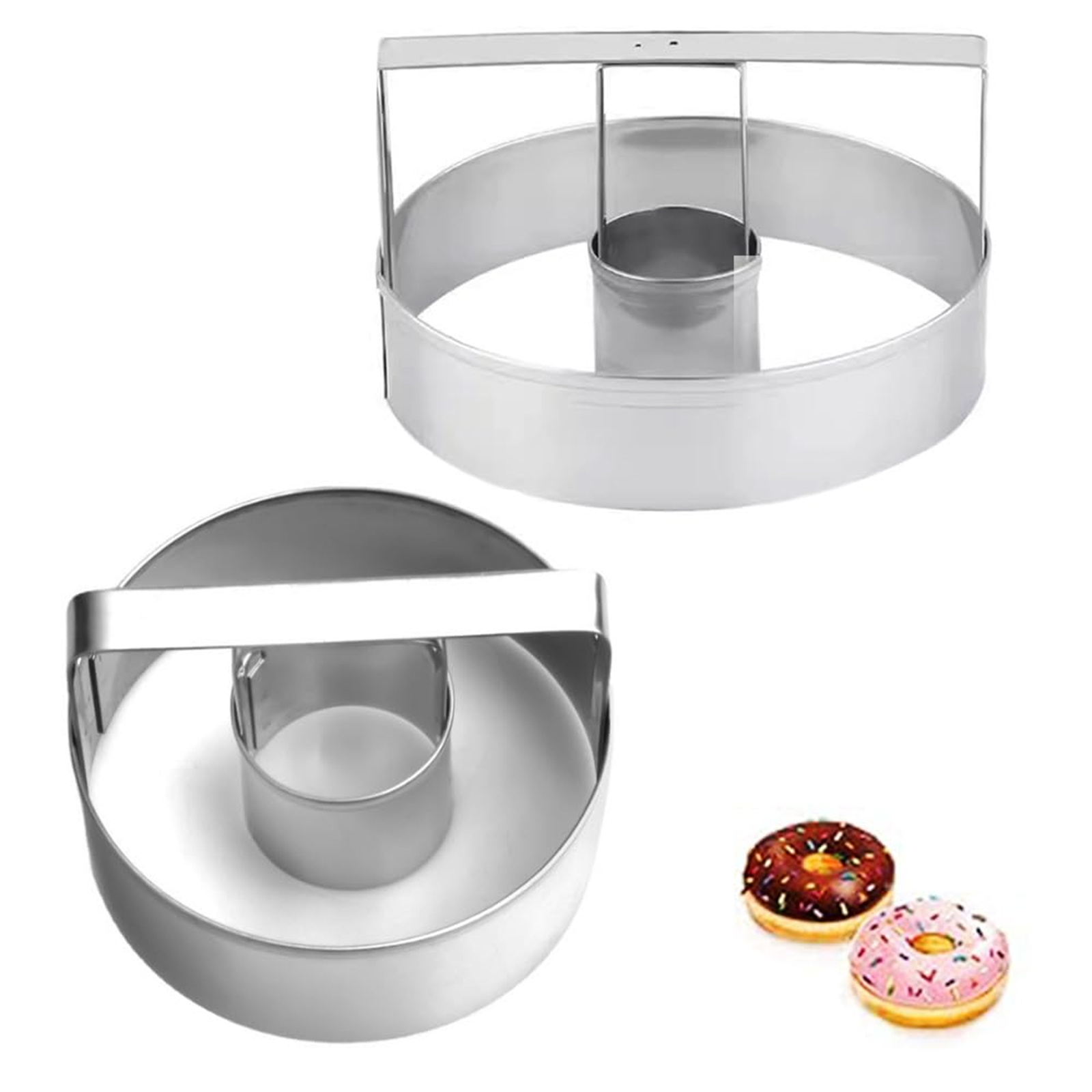Kitchen Equipment For Baking - Cetakan Kue Donat Bulat dari Baja