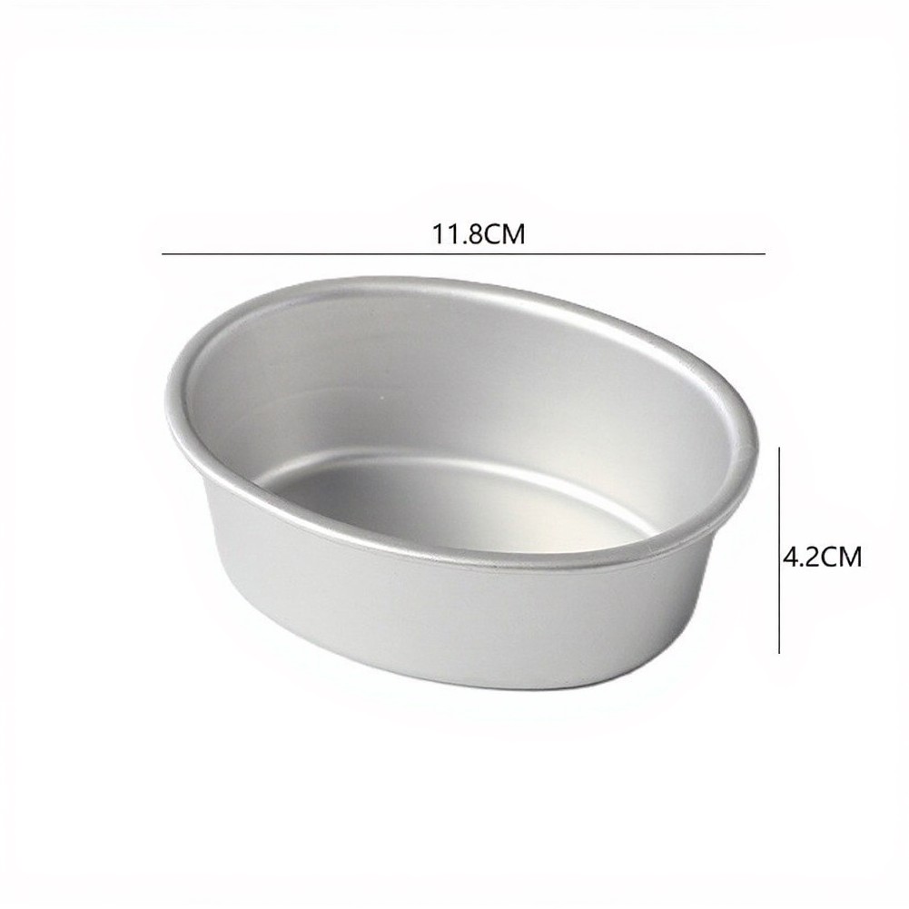 Baking Kitchen At Home - Cetakan Kue Keju Bentuk Oval 2