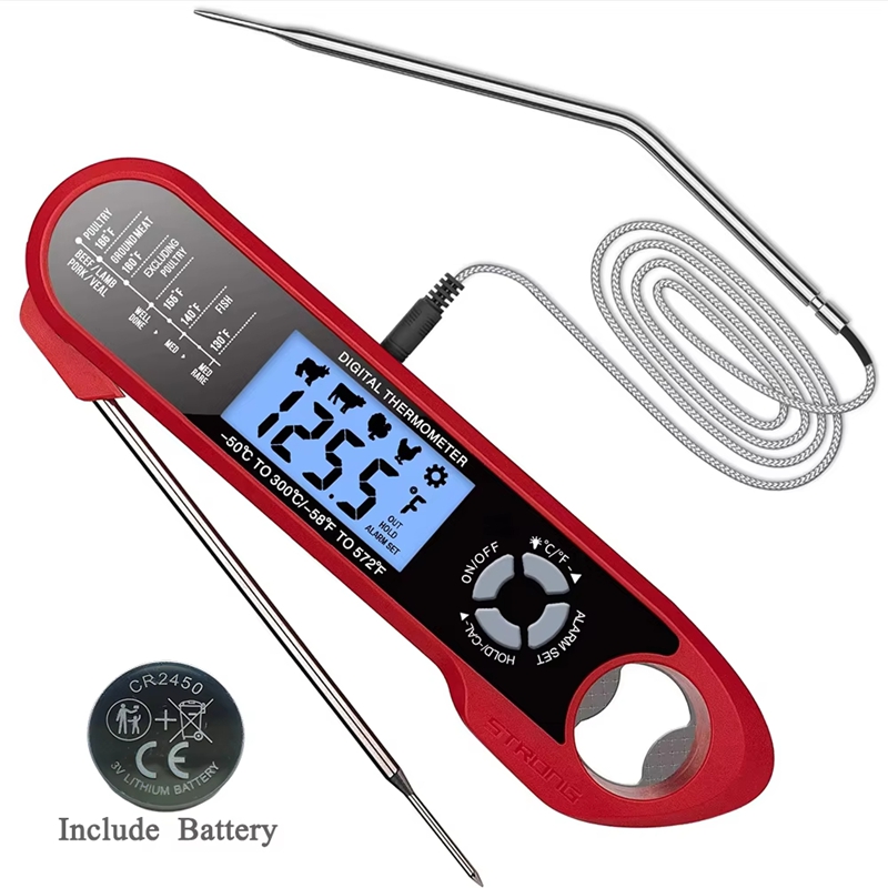 Kitchen Equipment For Baking - Termometer Daging Digital Dual-Probe, Termometer Dapur
