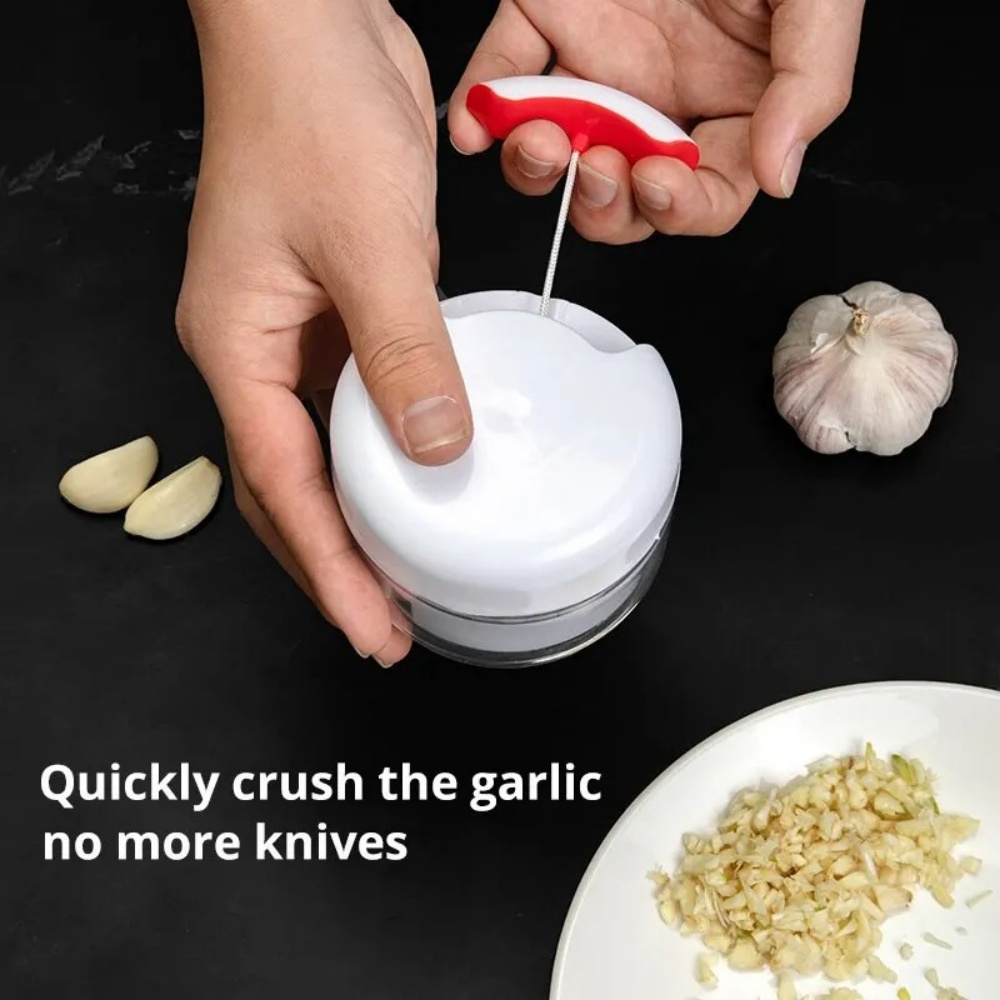 Kitchen Jobs - Penghancur Bawang Putih Manual, Penggiling Bawang