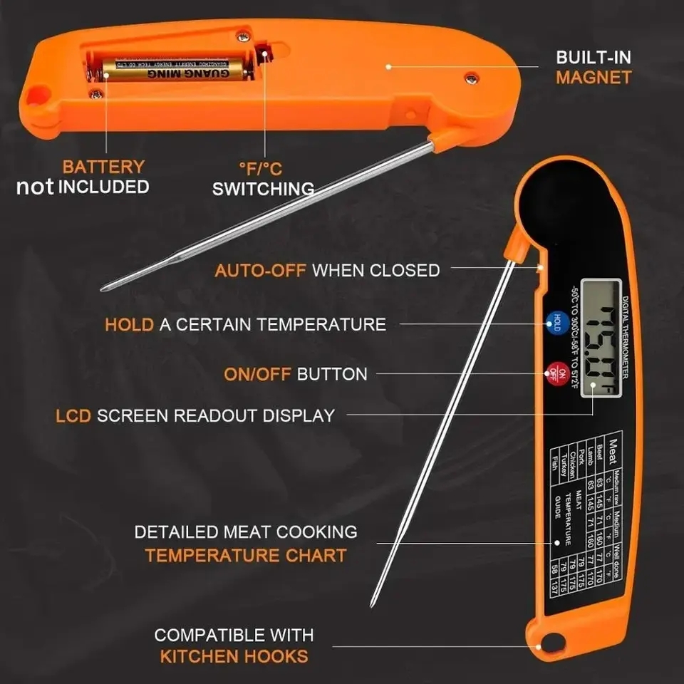 Termometer Dapur Digital Penju - Kitchen Equipment For Baking ulasan dan harga
