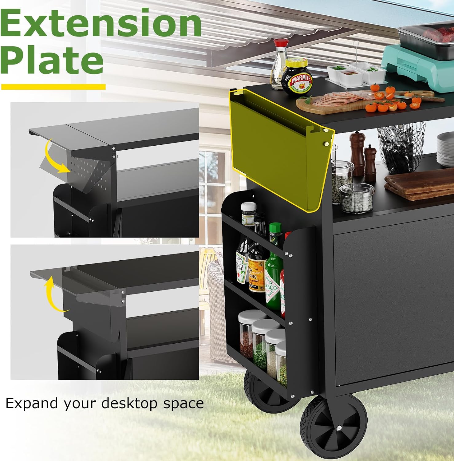 Meja Panggangan Luar Ruangan d - Kitchen Queen ulasan dan harga