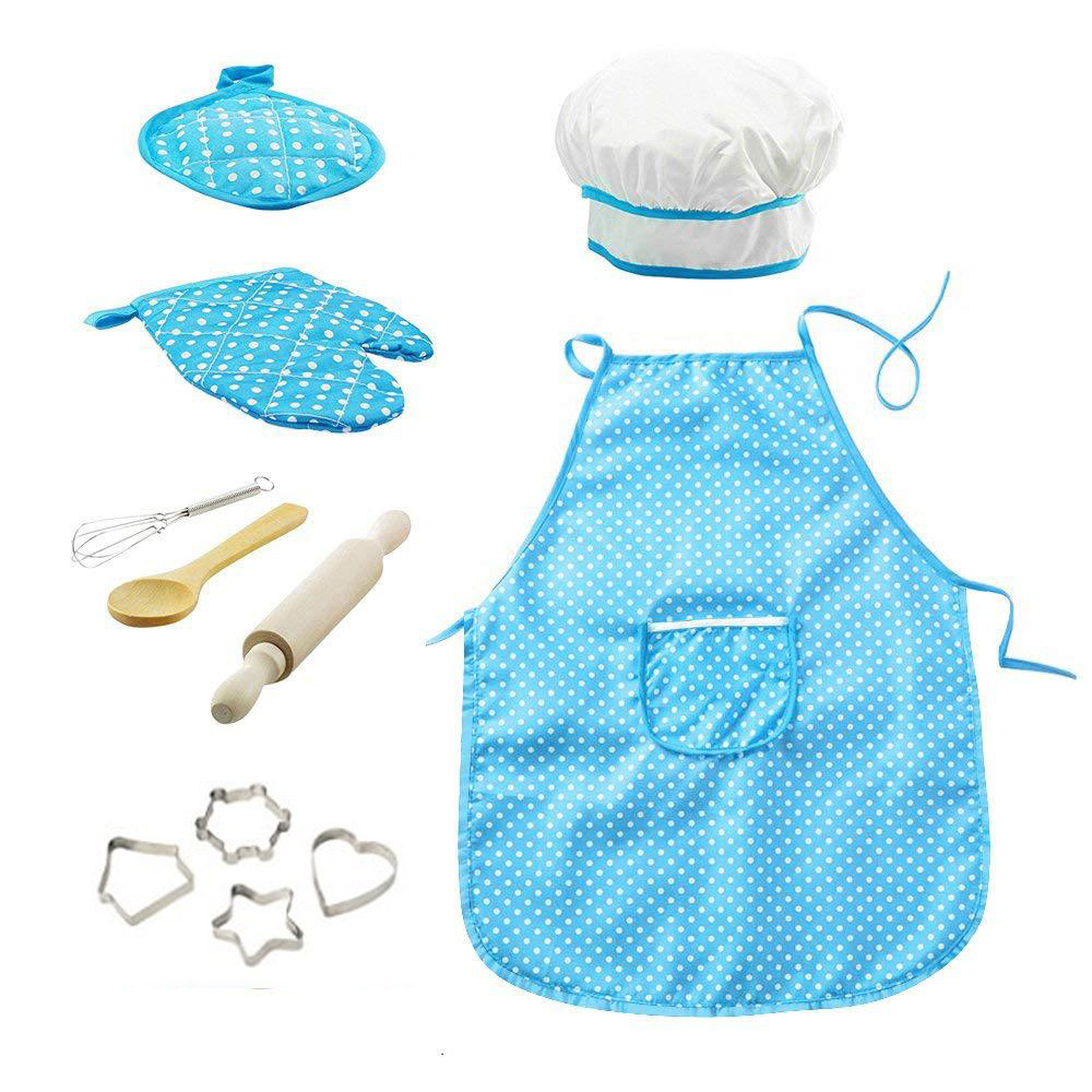 Celemek memanggang anak, 11 bu - Baking Kitchen Set Up ulasan dan harga