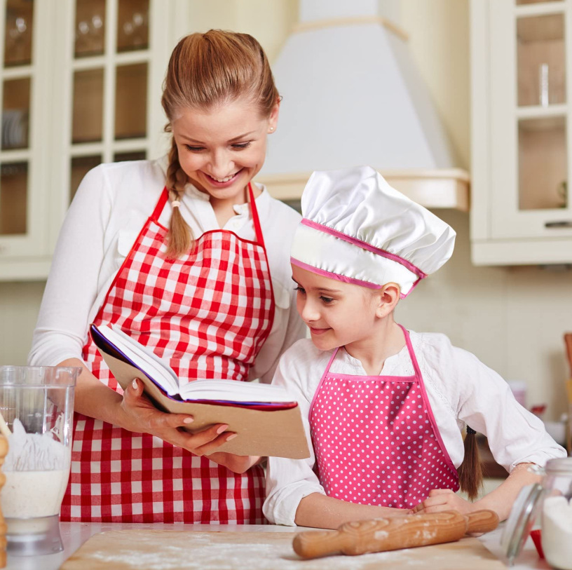 Celemek memanggang anak, 11 bu - Baking Kitchen Set Up ulasan dan harga