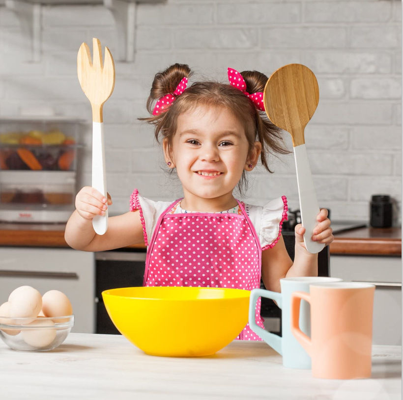 Celemek memanggang anak, 11 bu - Baking Kitchen Set Up ulasan dan harga