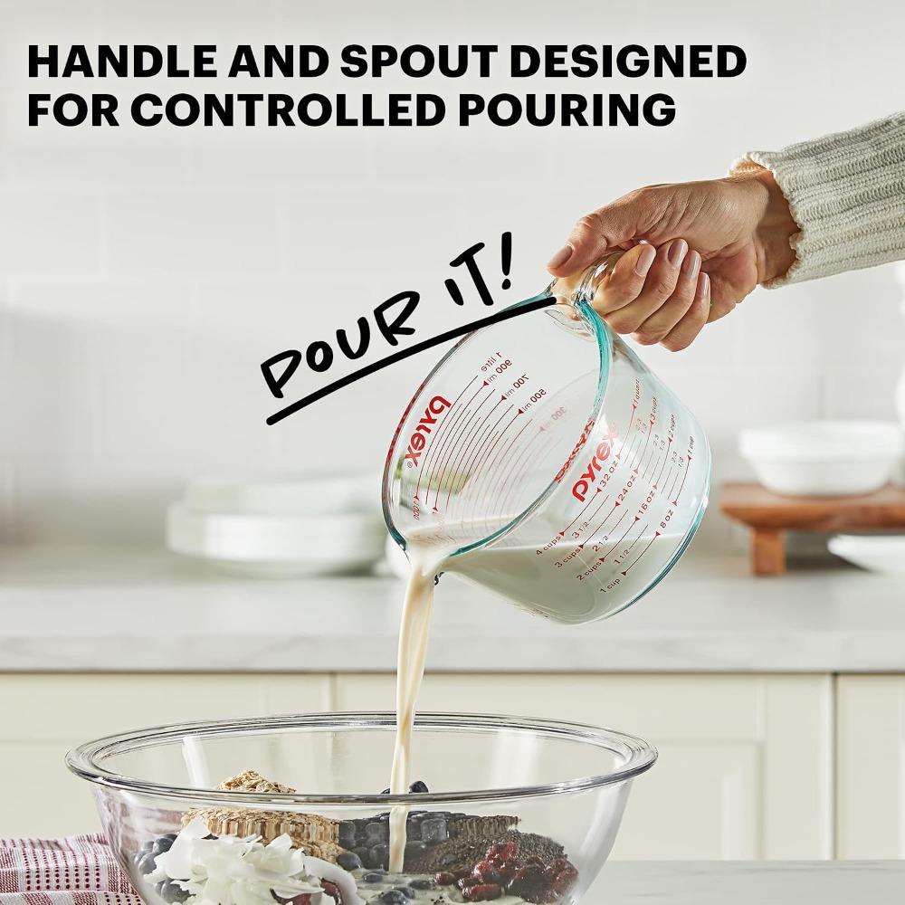Gelas Ukur 4 Cup untuk Memangg - Kitchen Baking Essentials ulasan dan harga