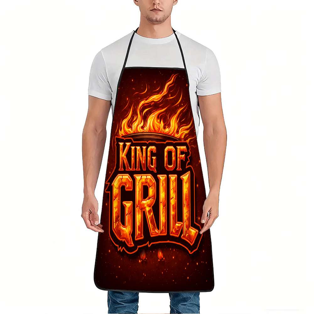 1 Buah Celemek Bbq King, Celem - Kitchen Baking Ideas ulasan dan harga