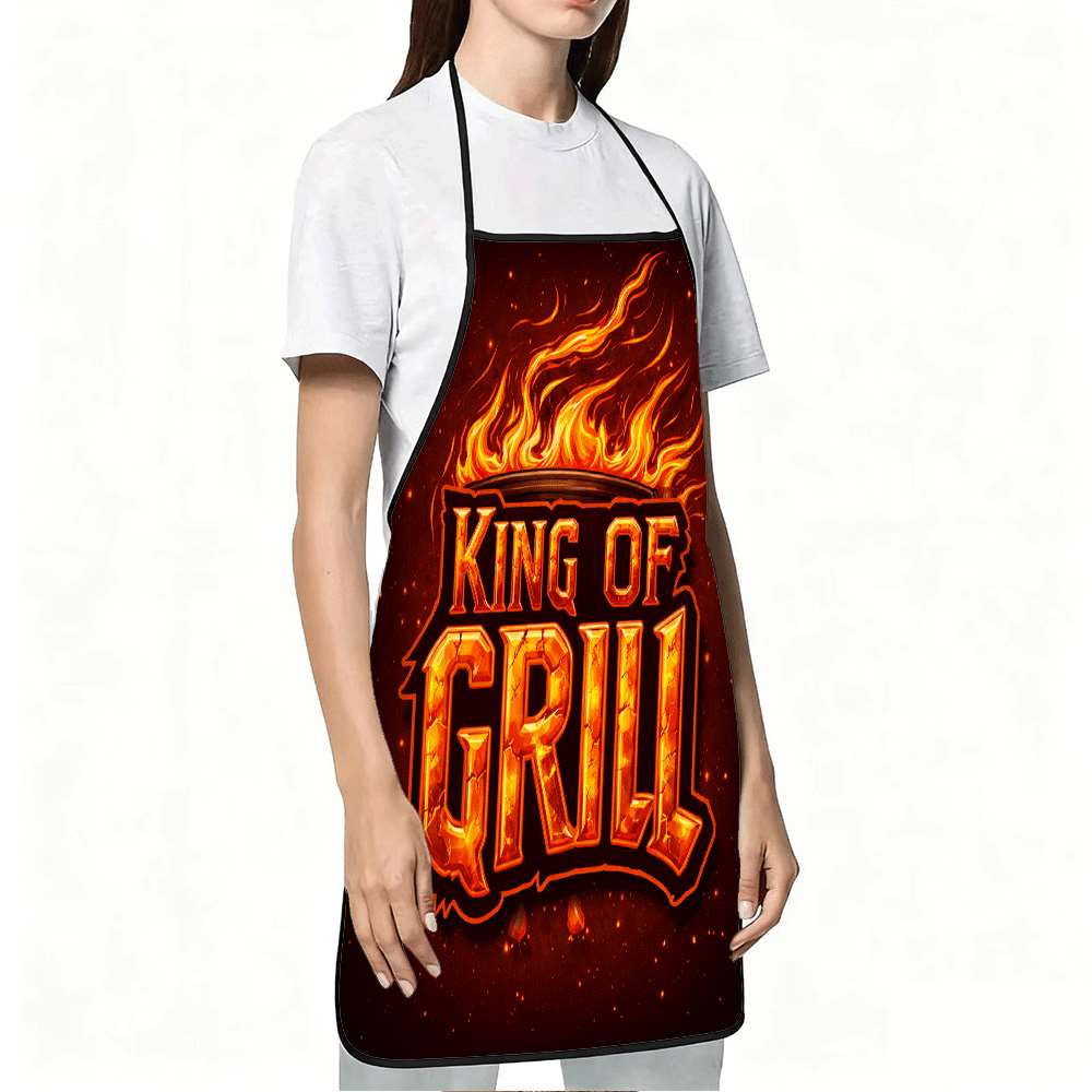 1 Buah Celemek Bbq King, Celem - Kitchen Baking Ideas ulasan dan harga