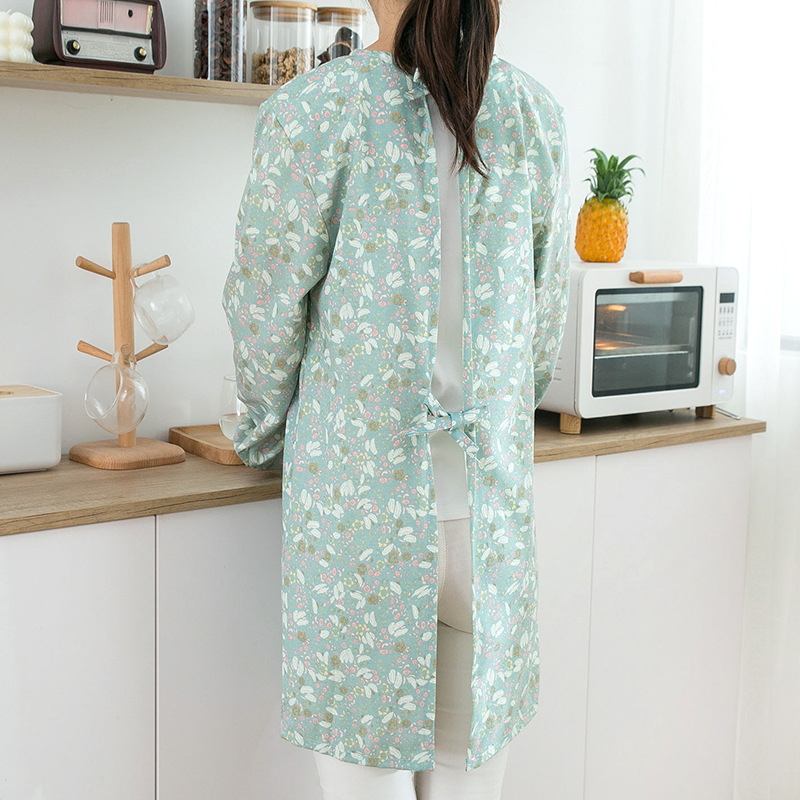 Apron Wanita Berlengan Panjang - Kitchen Jobs ulasan dan harga