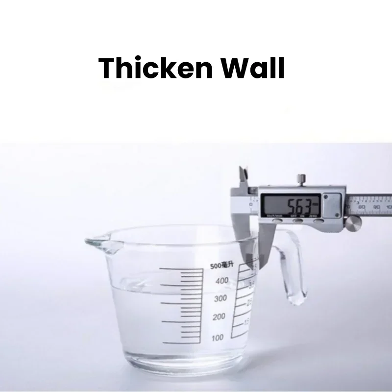 Gelas ukur kaca 2/4 untuk mema - Kitchen Baking Essentials ulasan dan harga