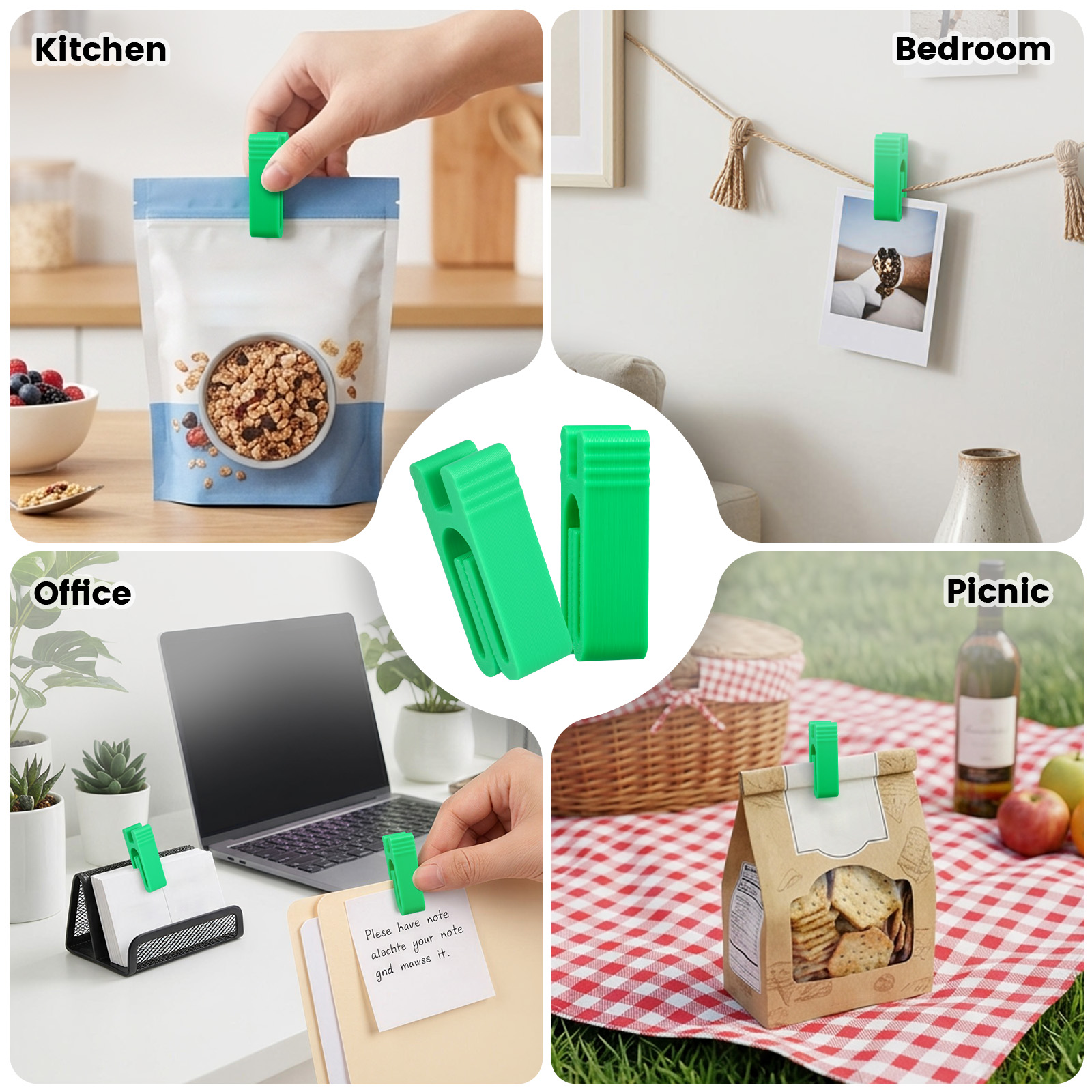 10 Buah Klip Segel Tas Makanan - Kitchen Jobs ulasan dan harga