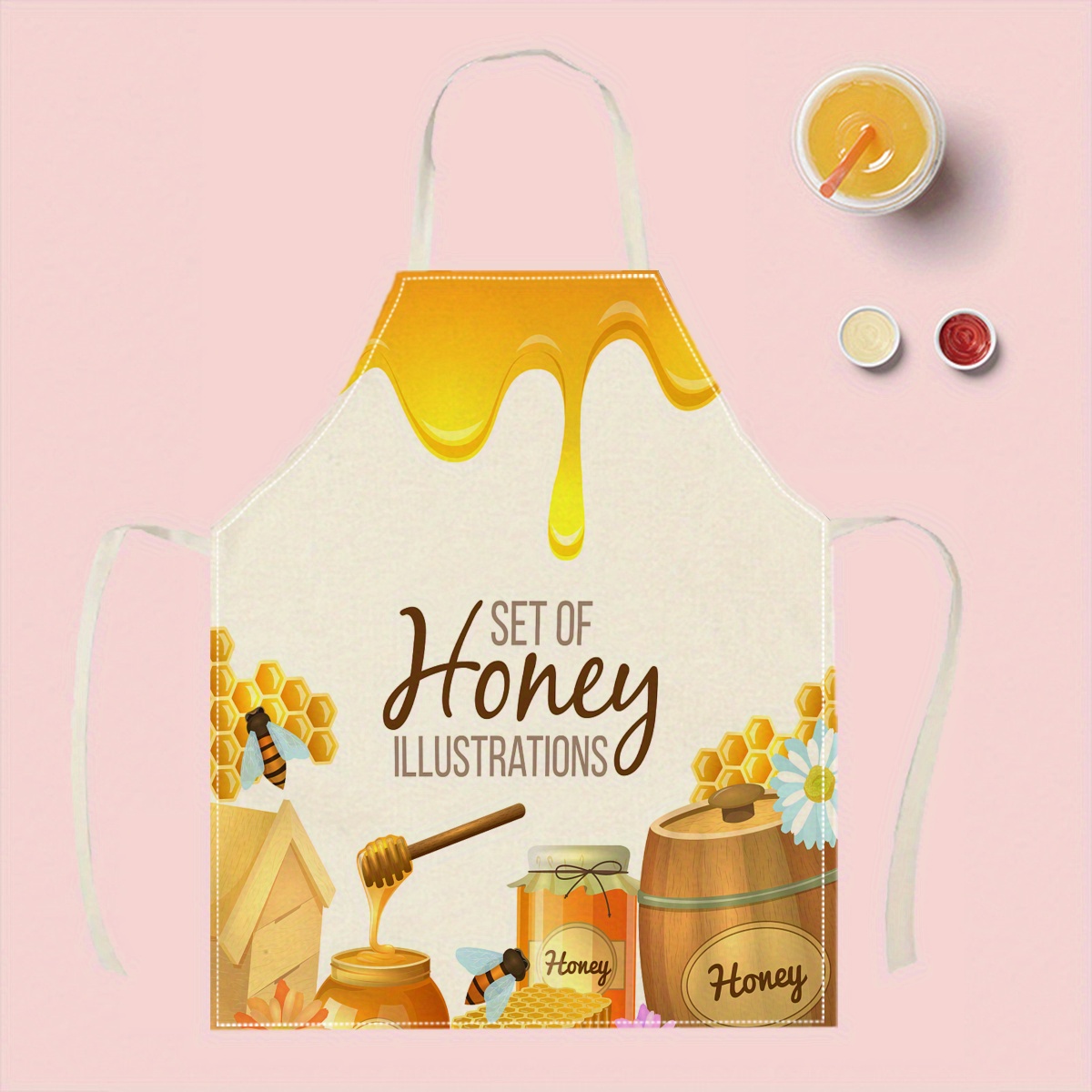 1 Buah Celemek Lebah Madu Hadi - Kitchen Baking Ideas ulasan dan harga
