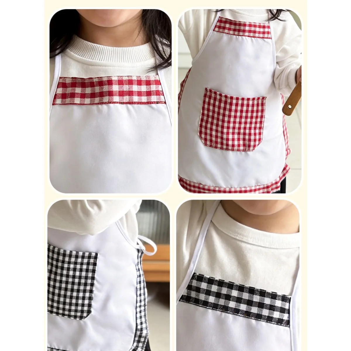 2pcs Set Celemek dan Topi Koki - Baking Kitchen Set Up ulasan dan harga