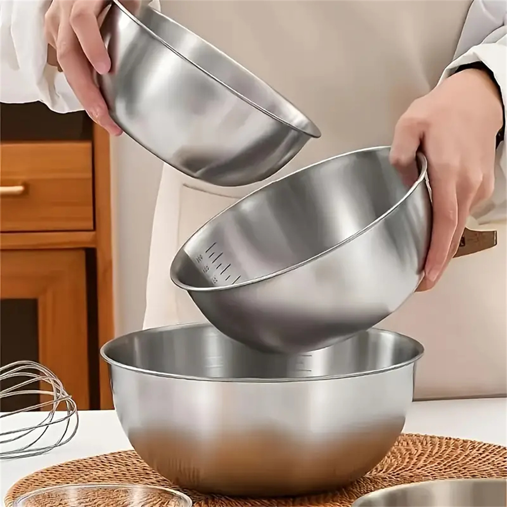 Set Mangkuk Stainless Steel 1- - Kitchen Baking Essentials ulasan dan harga