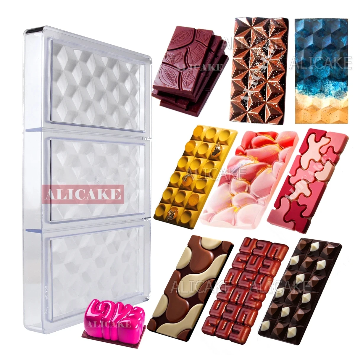 Cetakan coklat permen polikarb - Kitchen Equipment For Baking ulasan dan harga