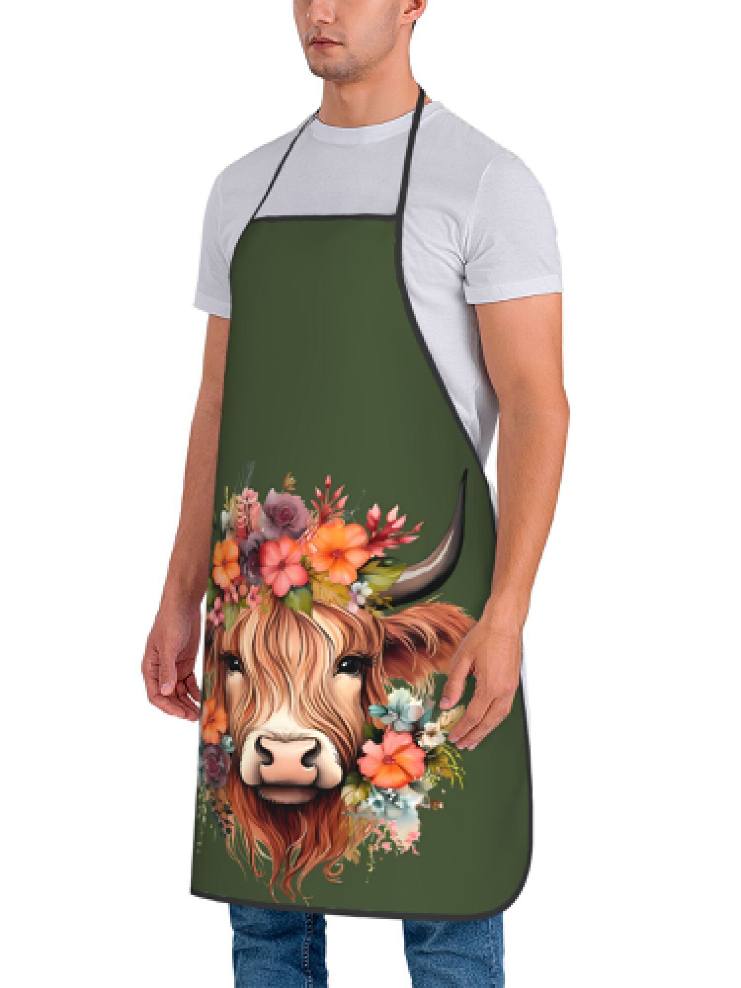 1 Buah Celemek Desain Retro Hi - Kitchen Baking Ideas ulasan dan harga