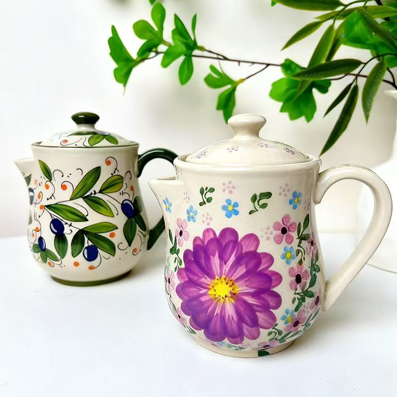 Pot Minyak Bunga Keramik Hijau - Kitchen Queen ulasan dan harga