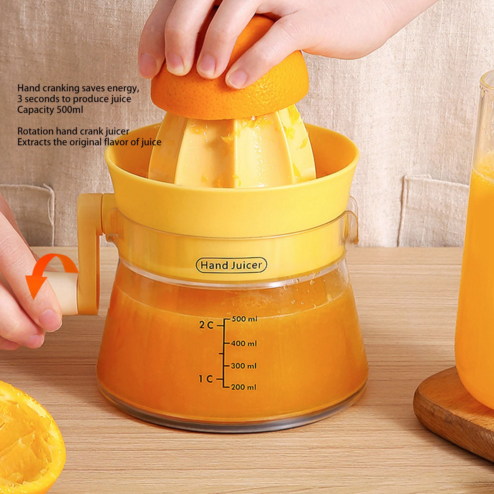 Juicer tangan multi-fungsi Jui - Kitchen Jobs ulasan dan harga