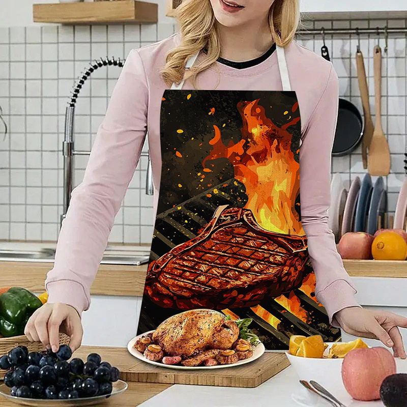 1 Buah Celemek Steak BBQ denga - Kitchen Baking Ideas ulasan dan harga