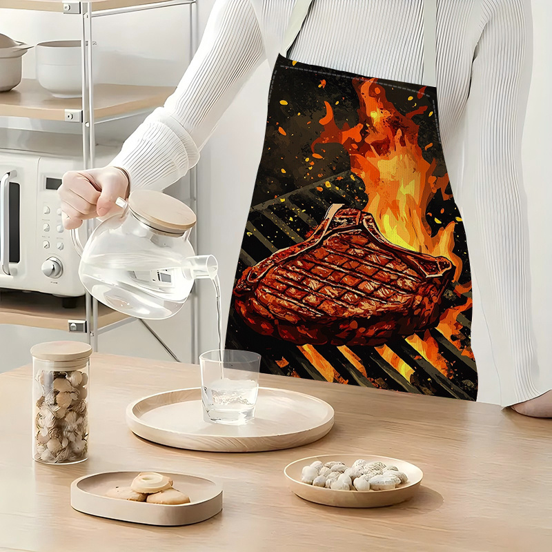 1 Buah Celemek Steak BBQ denga - Kitchen Baking Ideas ulasan dan harga