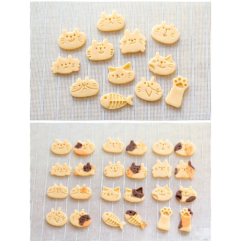 Cetakan Kue Kucing Lucu DIY, A - Kitchen Equipment For Baking ulasan dan harga