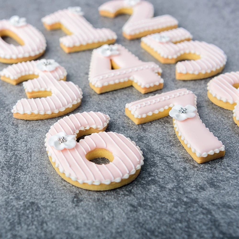 Cetakan Kue Angka Besar, Cetak - Kitchen Equipment For Baking ulasan dan harga