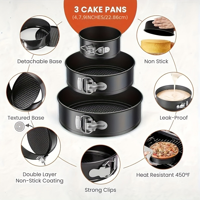 Cetakan Kue Springform, Anti L - Springform Pan Set ulasan dan harga