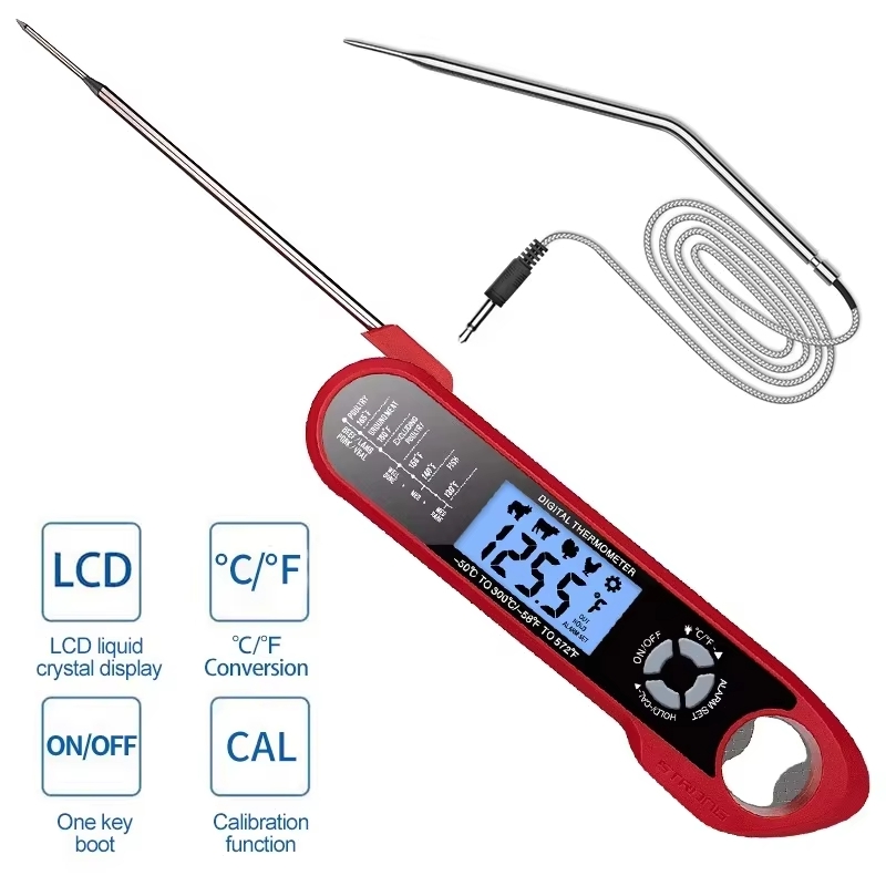 Termometer Daging Digital Dual - Kitchen Equipment For Baking ulasan dan harga