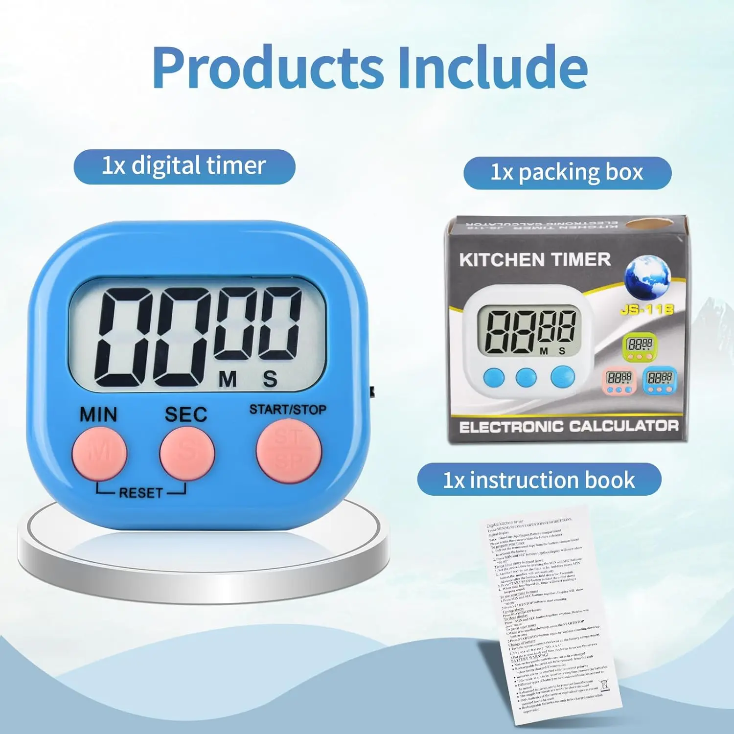 Timer Dapur Magnetik Digital d - Baking Kitchen Set Up ulasan dan harga