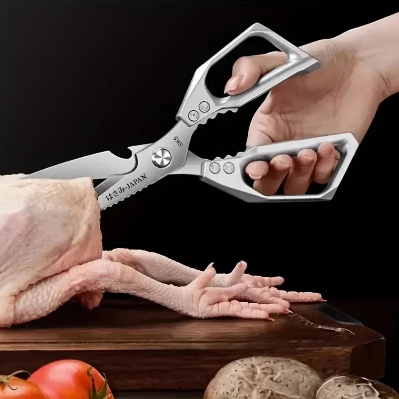 Gunting dapur multi-fungsi, pe - Kitchen Jobs ulasan dan harga