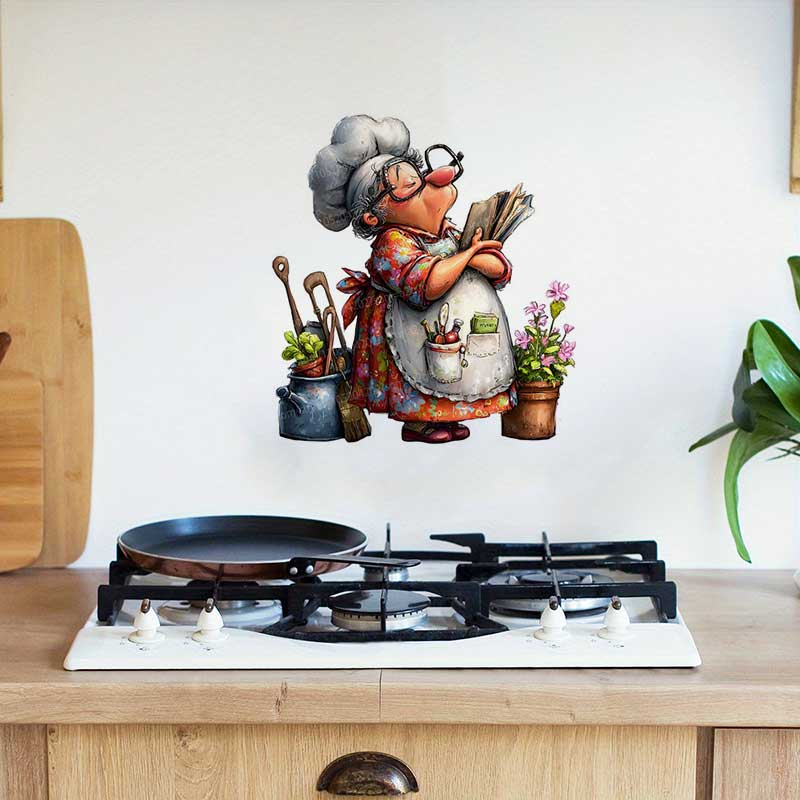 Stiker Tempel Lucu untuk Wanit - Kitchen Queen ulasan dan harga